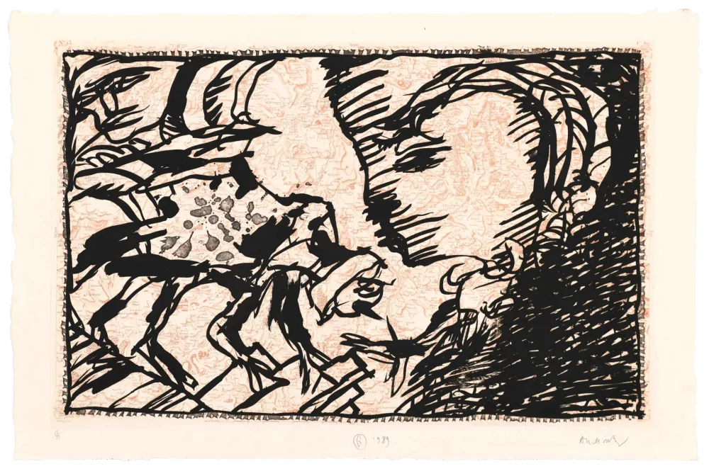 Acquaforte Alechinsky - Le Retour au Foyer