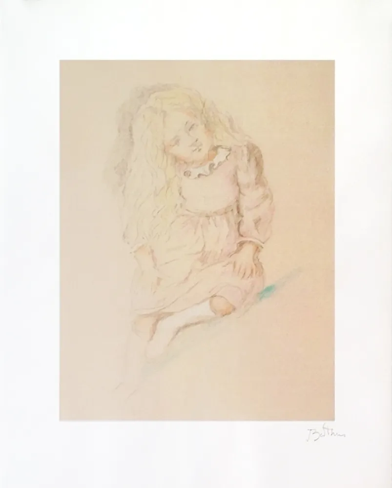 Litografia Balthus - Valérie (1994)