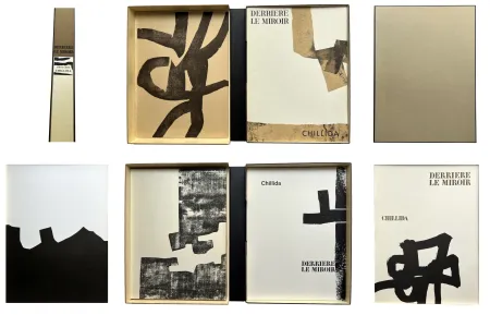 Libro Illustrato Chillida - COLLECTION COMPLÈTE des 7 volumes de la revue DERRIÈRE LE MIROIR consacrés à CHILLIDA (parus de 1956 à 1980) 