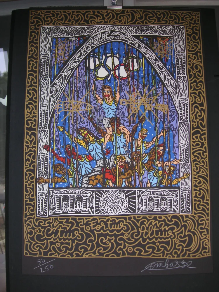 Litografia Combas - JO BARCELONA