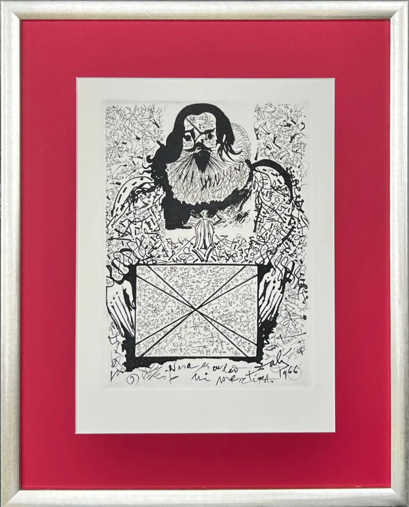 Acquaforte Dali - Portirait of the Signatures