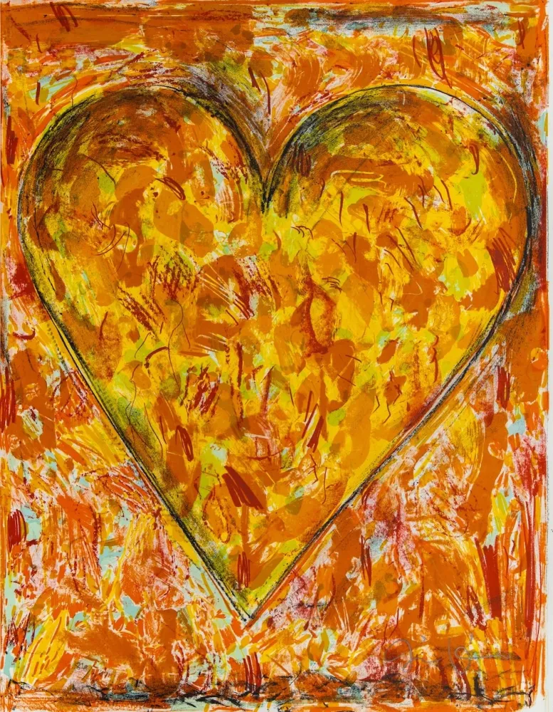 Litografia Dine - Sunflower