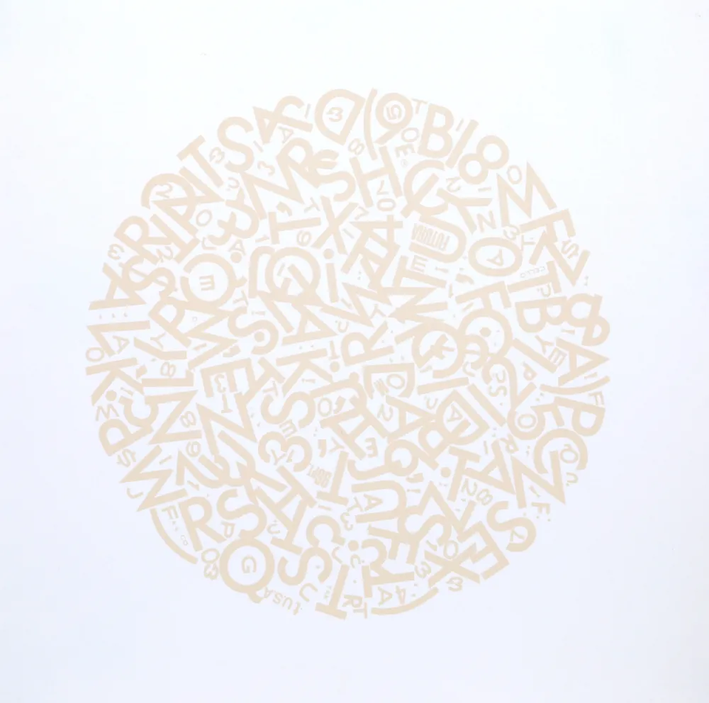 Non Tecnico Engel - The Alphabet (beige)