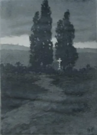 Acquatinta Fabre - Le repos