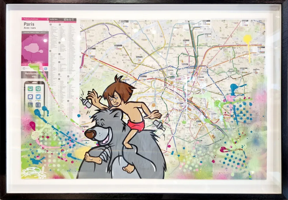 Non Tecnico Fat - Mowgli & Baloo (Metro Map of Paris)