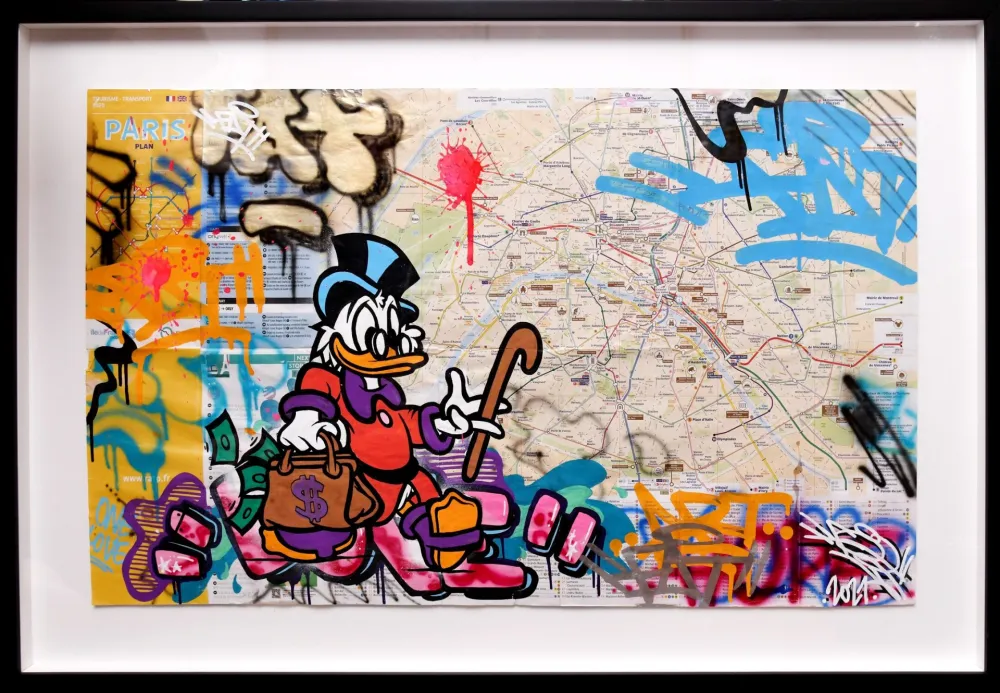 Non Tecnico Fat - Scrooge (Metro Map of Paris)