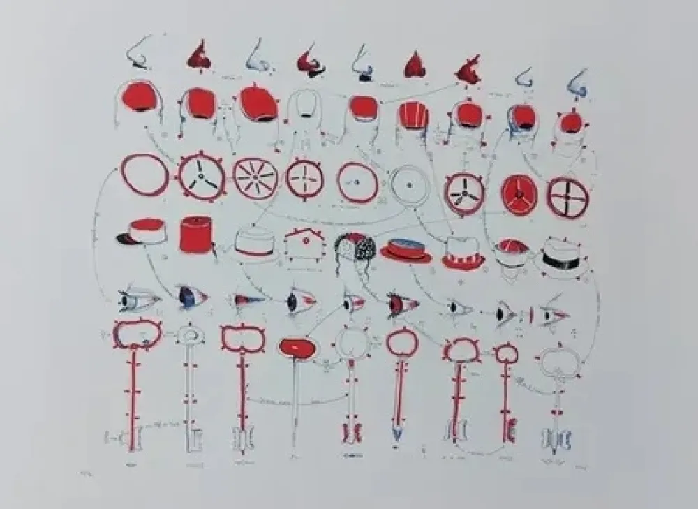 Litografia Favier - Composition pour MAM