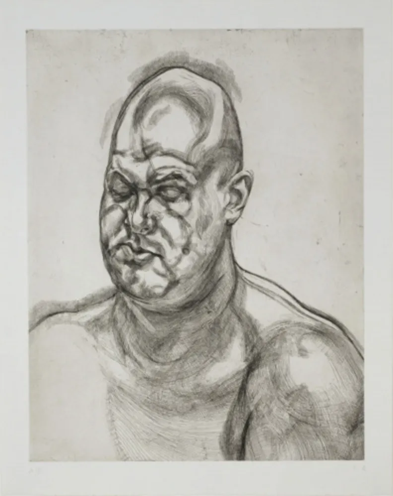 Incisione Freud - Large Head