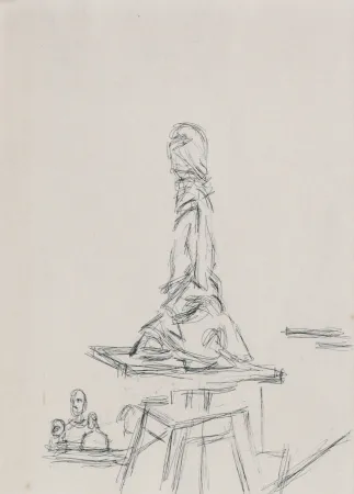 Non Tecnico Giacometti - Atelier à la sellette