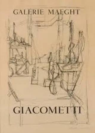 Manifesti Giacometti - L'atelier de l'artiste 