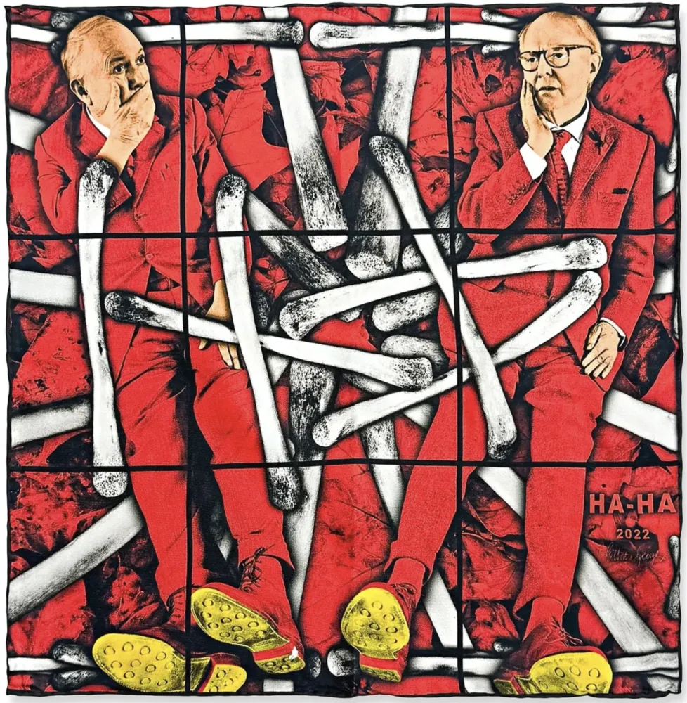 Multiplo Gilbert & George - HAHA