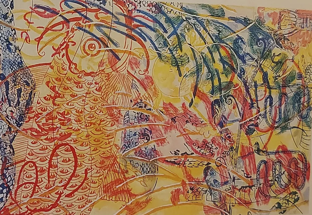 Acquatinta Graves - To be consciousness (1991)