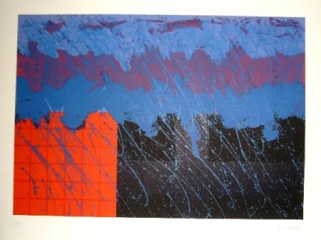 Litografia Lopez Osornio - La otra geometria 2