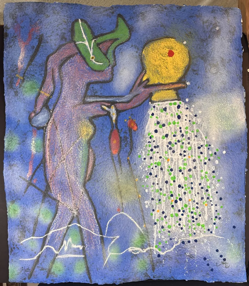 Incisione Matta - La Dulce Aqua Vita