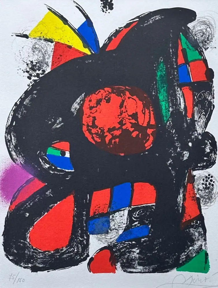 Litografia Miró - Untitled, from Joan Miró Lithographs IV