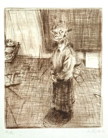 Acquaforte Papetti - Senza titolo