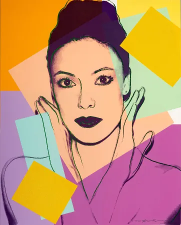 Serigrafia Warhol - Karen Kain 236 (Trial Proof)