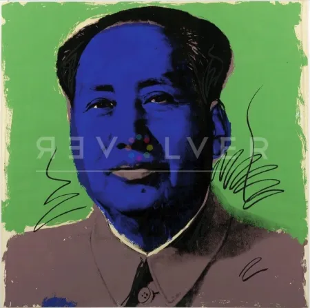 Serigrafia Warhol - Mao 90
