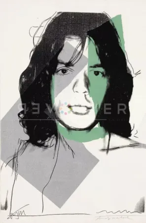 Serigrafia Warhol - Mick Jagger 138
