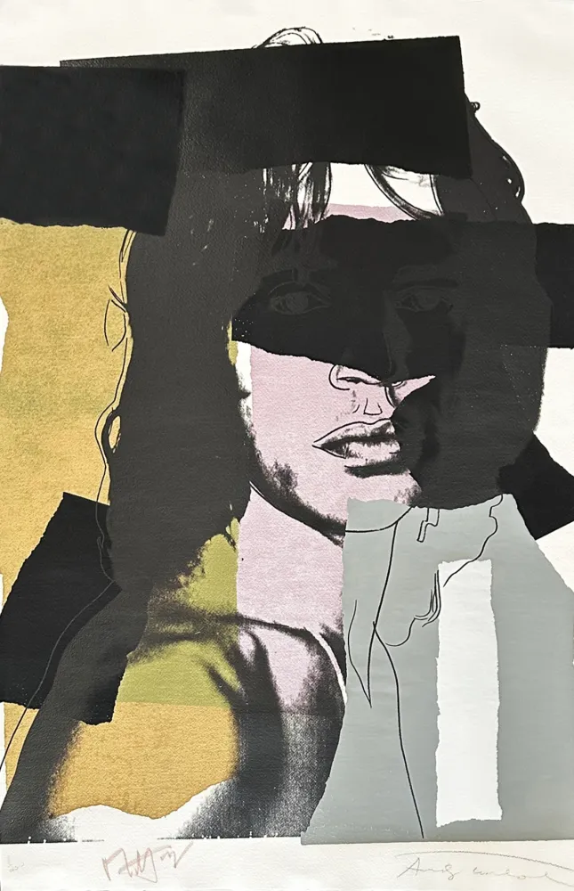 Serigrafia Warhol - Mick Jagger (FS II.145)