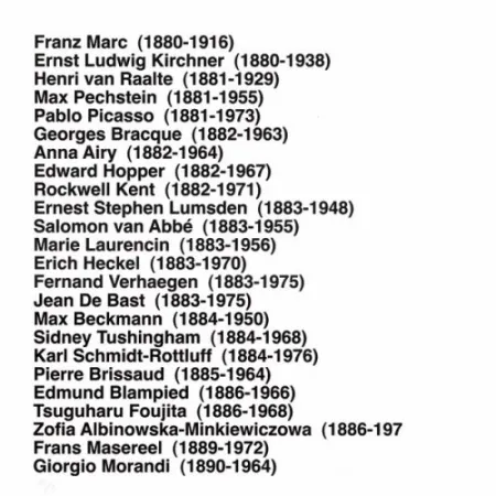 Multiplo Aballí - Portfolio HISTORY OF PRINTMAKERS (287 NAMES)