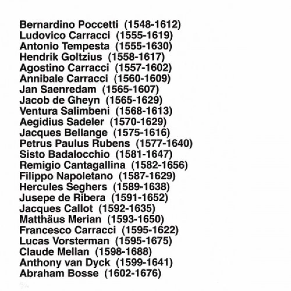 Litografia Aballí - Portfolio HISTORY OF PRINTMAKERS (287 NAMES)