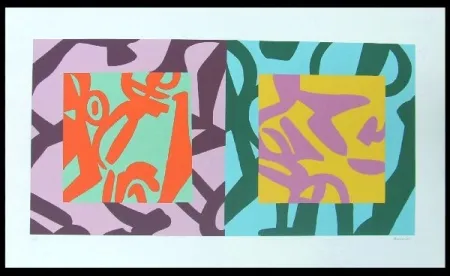 Serigrafia Accardi - Senza titolo