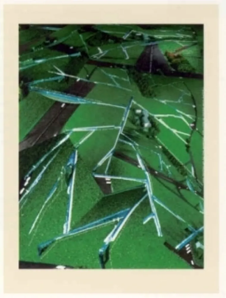 Litografia Acconci - Land of Water