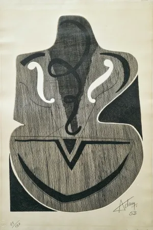 Acquaforte Adam - Le violon