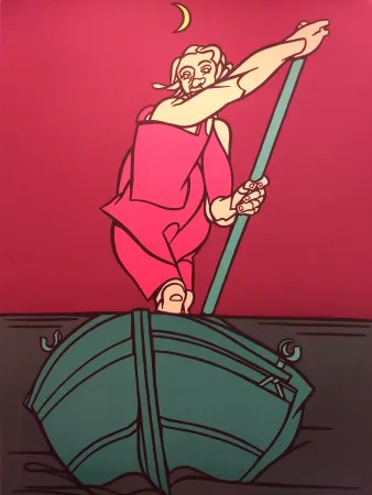 Litografia Adami - Blue Danube