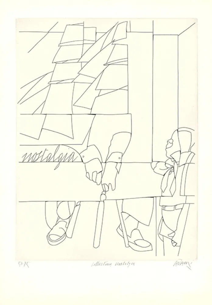 Incisione Adami - Collecting Nostalgia