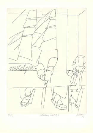 Incisione Adami - Collecting Nostalgia