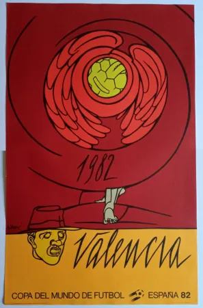 Manifesti Adami - Copa del Mundo 1982 - Valencia