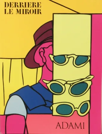 Libro Illustrato Adami - Derriere le Miroir n.220