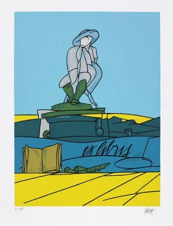 Serigrafia Adami - Dialogue dans le paysage