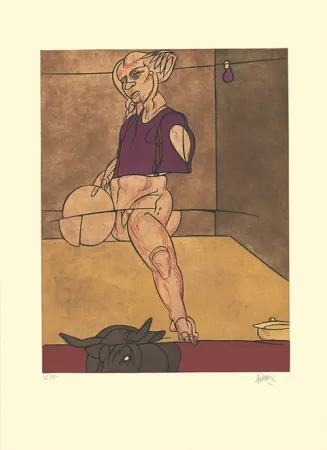 Acquaforte E Acquatinta Adami - Enlèvement d'Europe