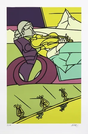 Serigrafia Adami - Fantasia per violino