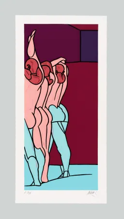 Serigrafia Adami - Figure de dos