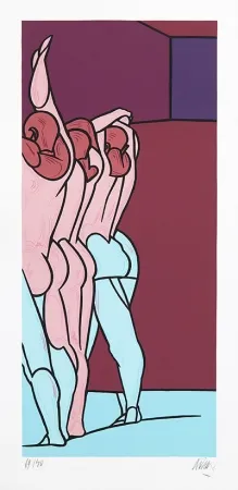 Serigrafia Adami - Figure de dos