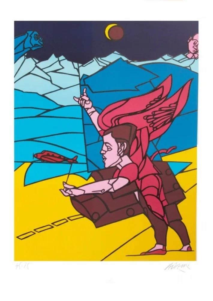 Litografia Adami - L'ANGE