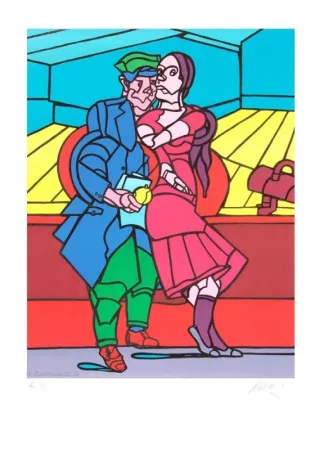 Litografia Adami - Le couple