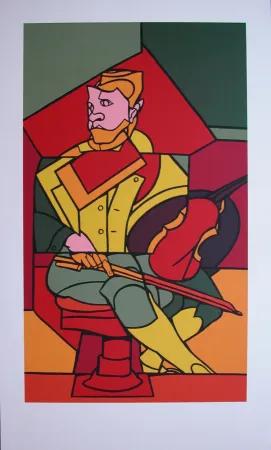 Serigrafia Adami - Le musicien 