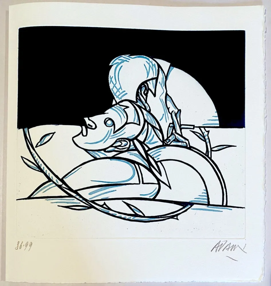 Acquaforte Adami - Les mots n'ont plus de bouche