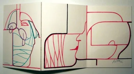 Libro Illustrato Adami - Liberté des libertés. Dessins de Mirò