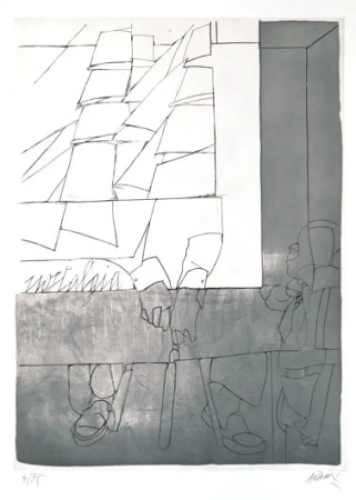 Acquaforte E Acquatinta Adami - Sans titre