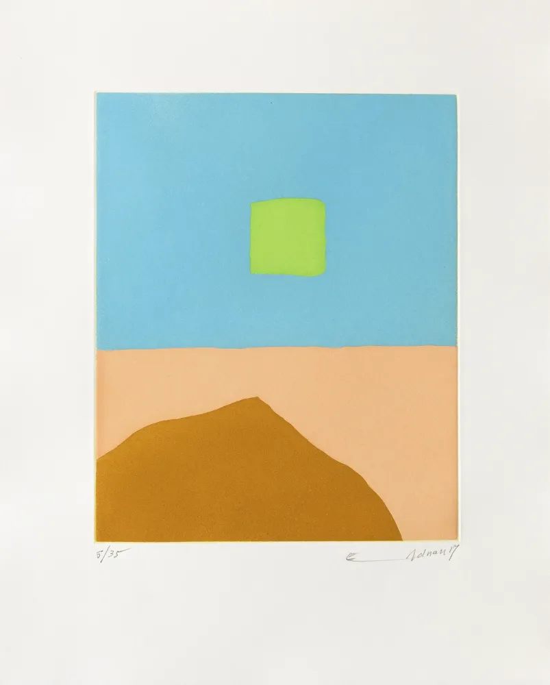 Incisione Adnan - Feu du désert (Le)