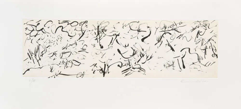 Incisione Adnan - Forêt III (La)