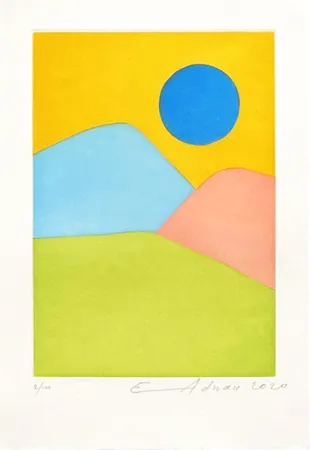 Incisione Adnan - L'apocalypse arabe