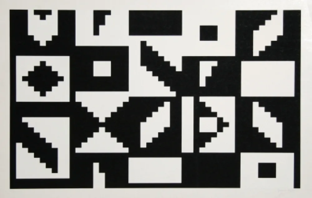 Serigrafia Agam - Colors of Love