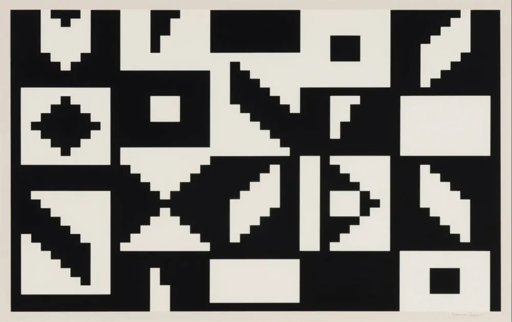 Serigrafia Agam - Colors of Love, ca